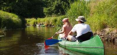 Cruising down the Vltava in the NP Šumava