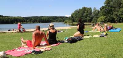 Strand in Frymburk