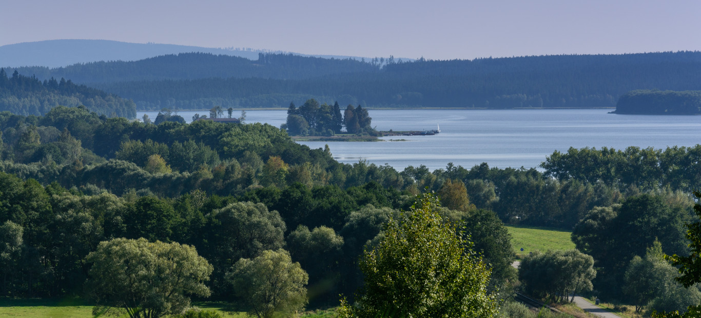 Ausblicke aus Horní Planá (Oberplan) Lipensko.cz