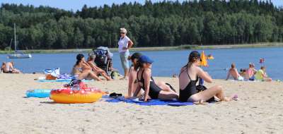 Strand in Horní Planá (Oberplan)