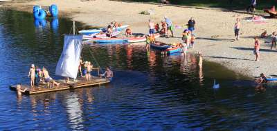 Strand in Nová Pec (Neuofen)