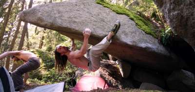 bouldering Loučovice